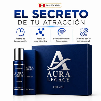 Perfume Aura Legacy – Elegancia que Seduce