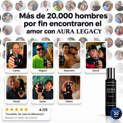 Perfume Aura Legacy – Elegancia que Seduce