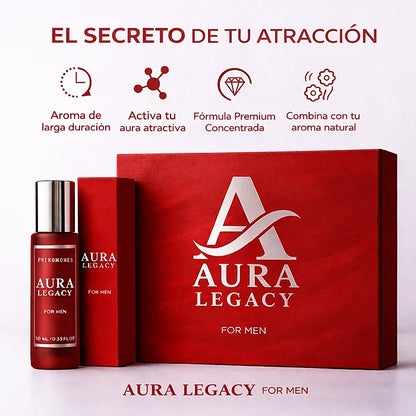 Perfume Aura Legacy – Elegancia que Seduce