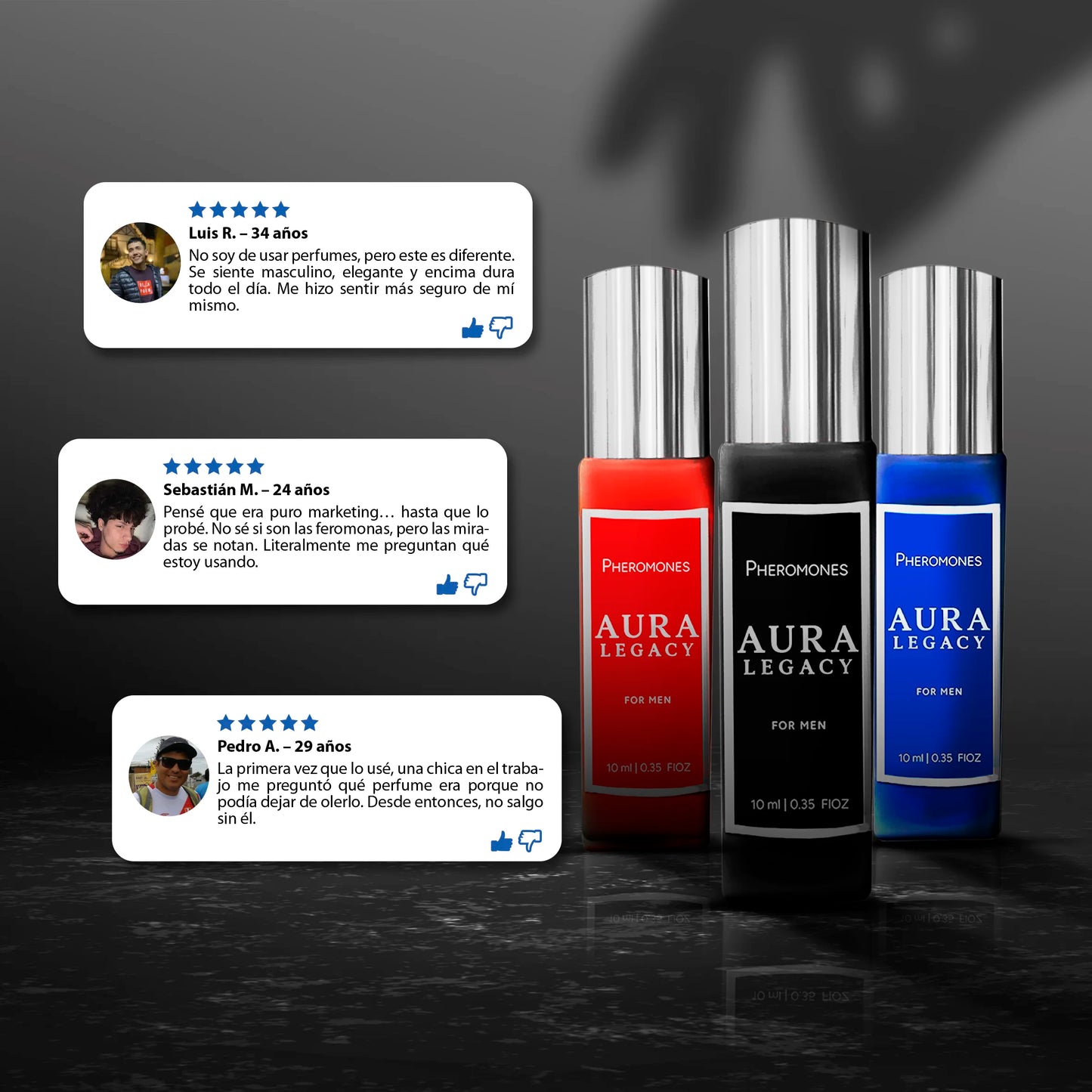 Perfume Aura Legacy - El secreto de tu atracción